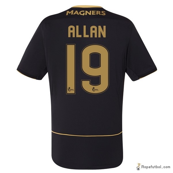 Camiseta Celtic Replica Segunda Ropa Allan 2016/17 Negro